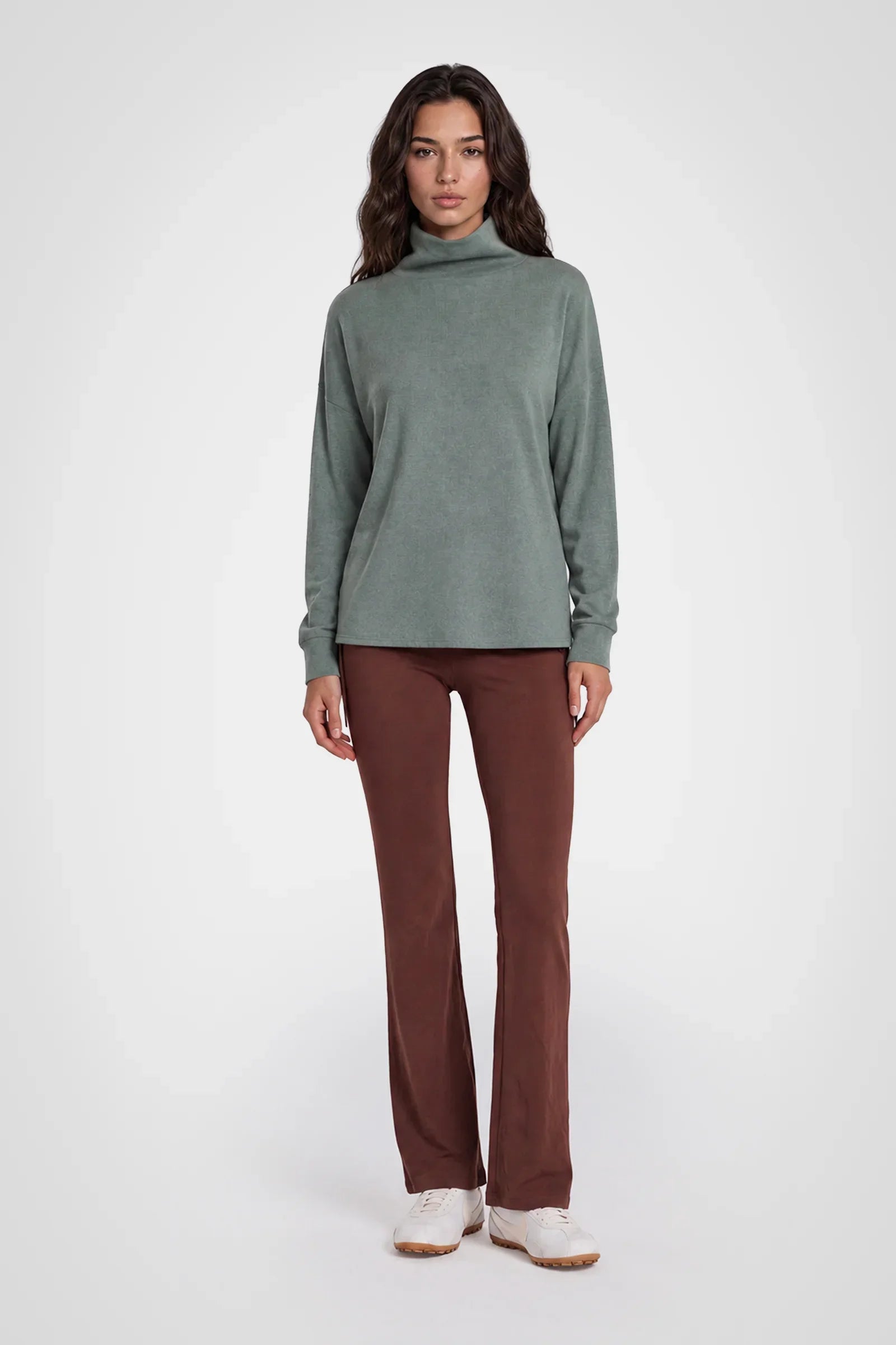 Mossvale Cowl Collar Pullover