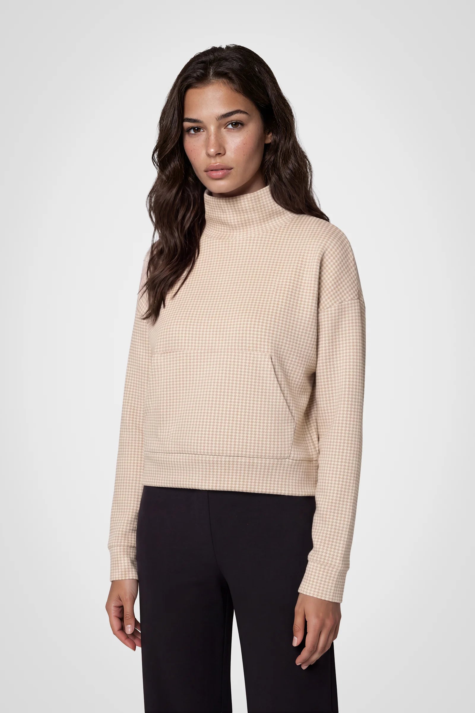 Highland Cozy Mock Neck Pullover