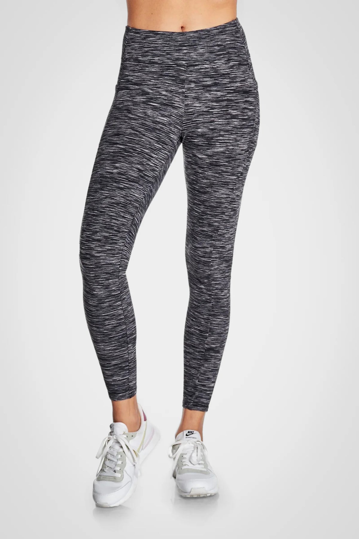 Space Dye High-Waist Double Brushed Leggings