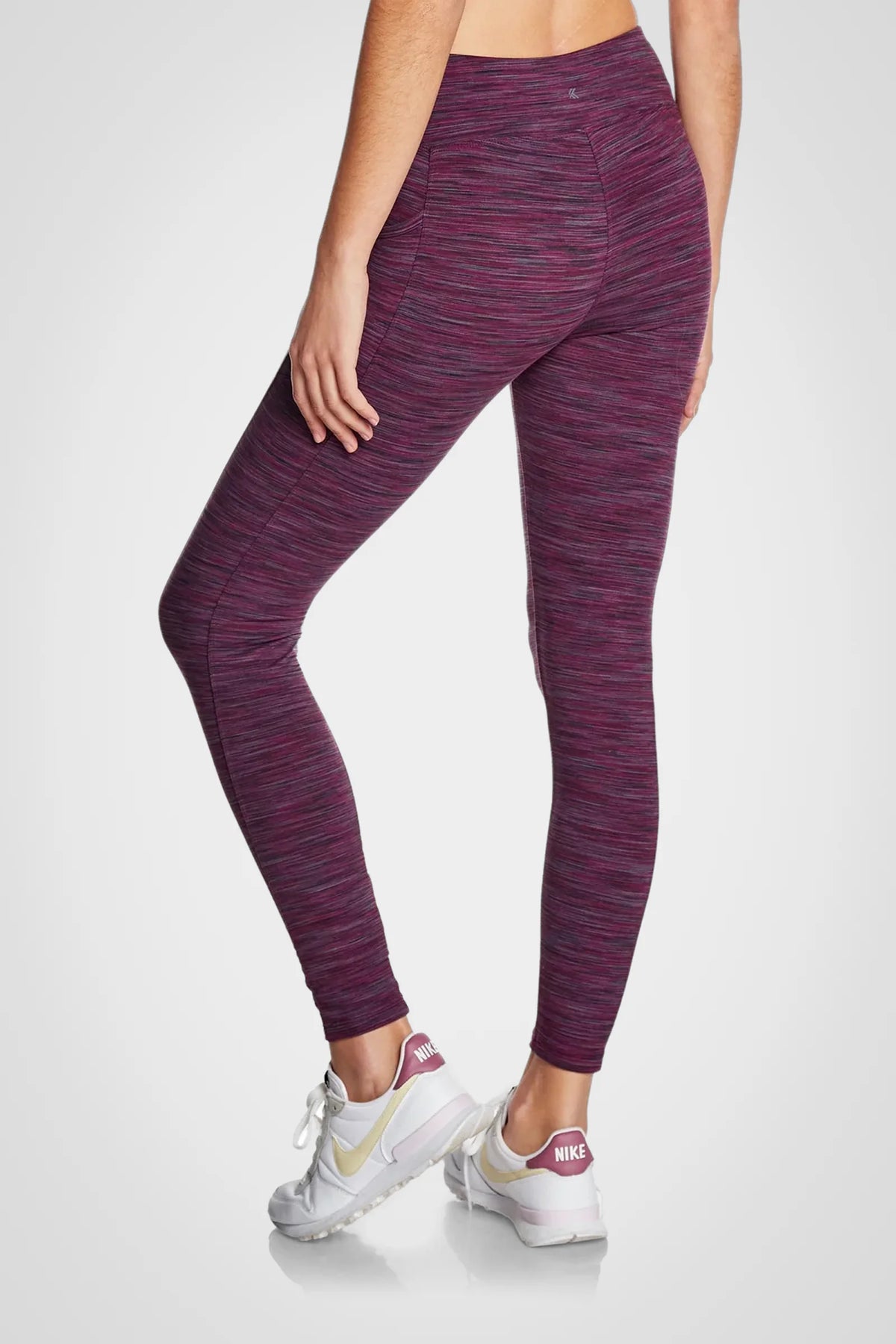 Space Dye High-Waist Double Brushed Leggings