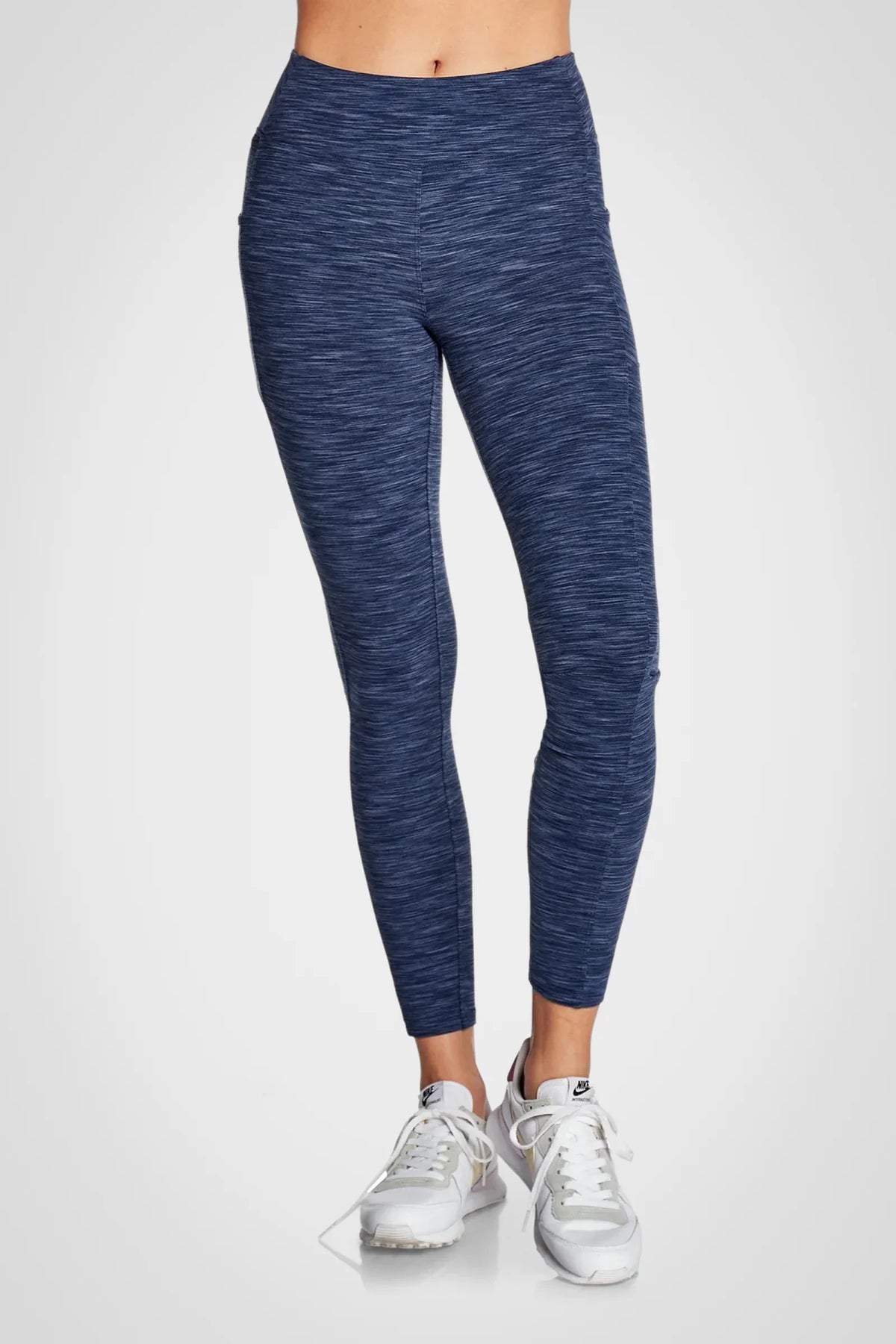 Space Dye High-Waist Double Brushed Leggings