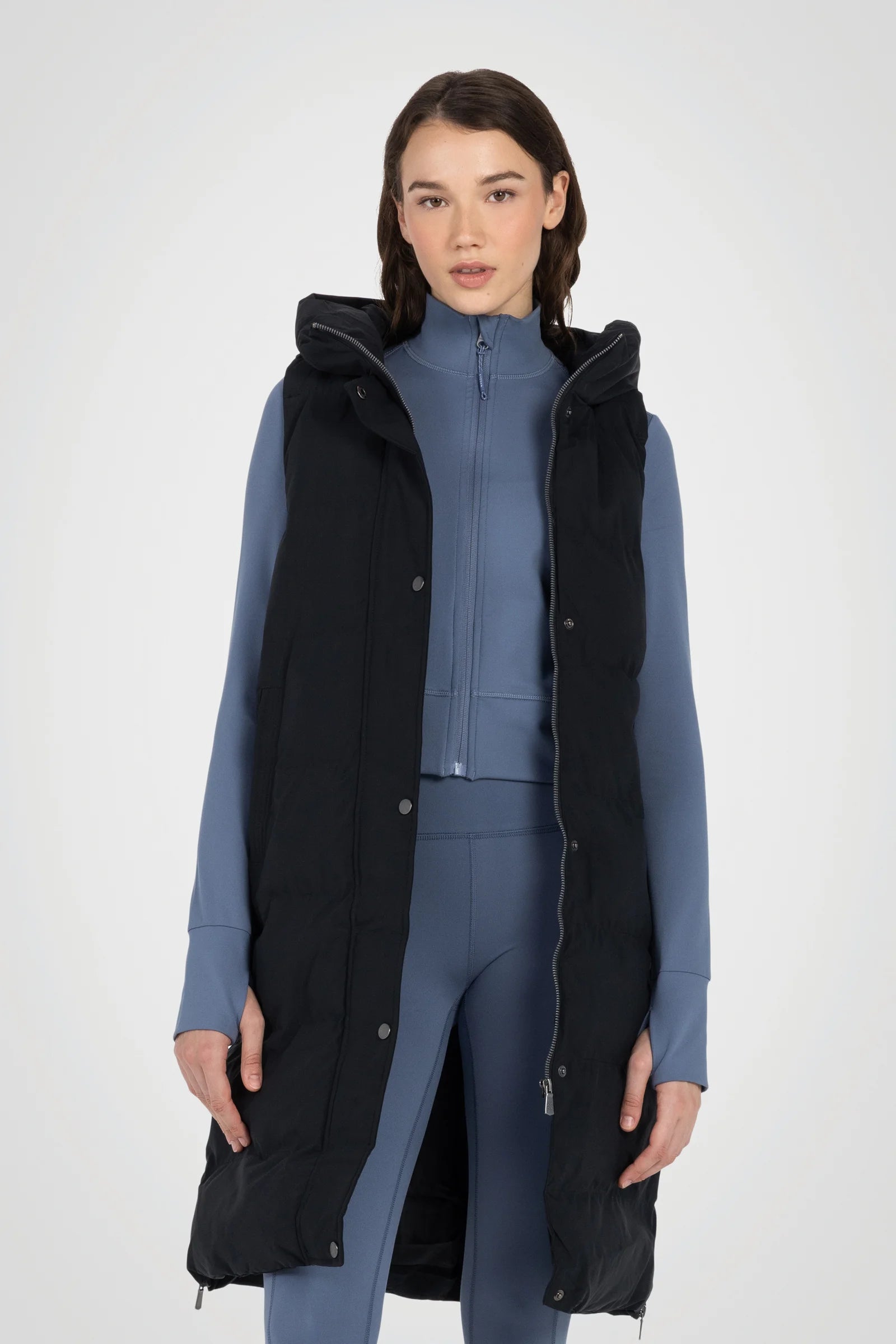 Explorer Long Puffer Vest