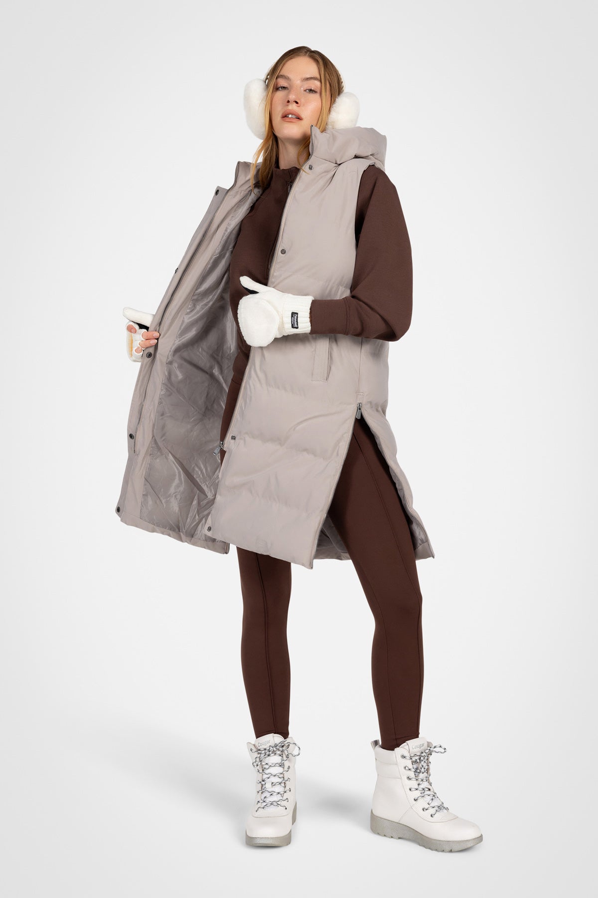 Explorer Long Puffer Vest
