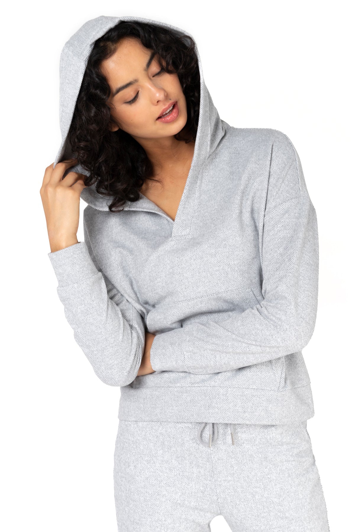 Alaska Double Brushed Jacquard Hoodie