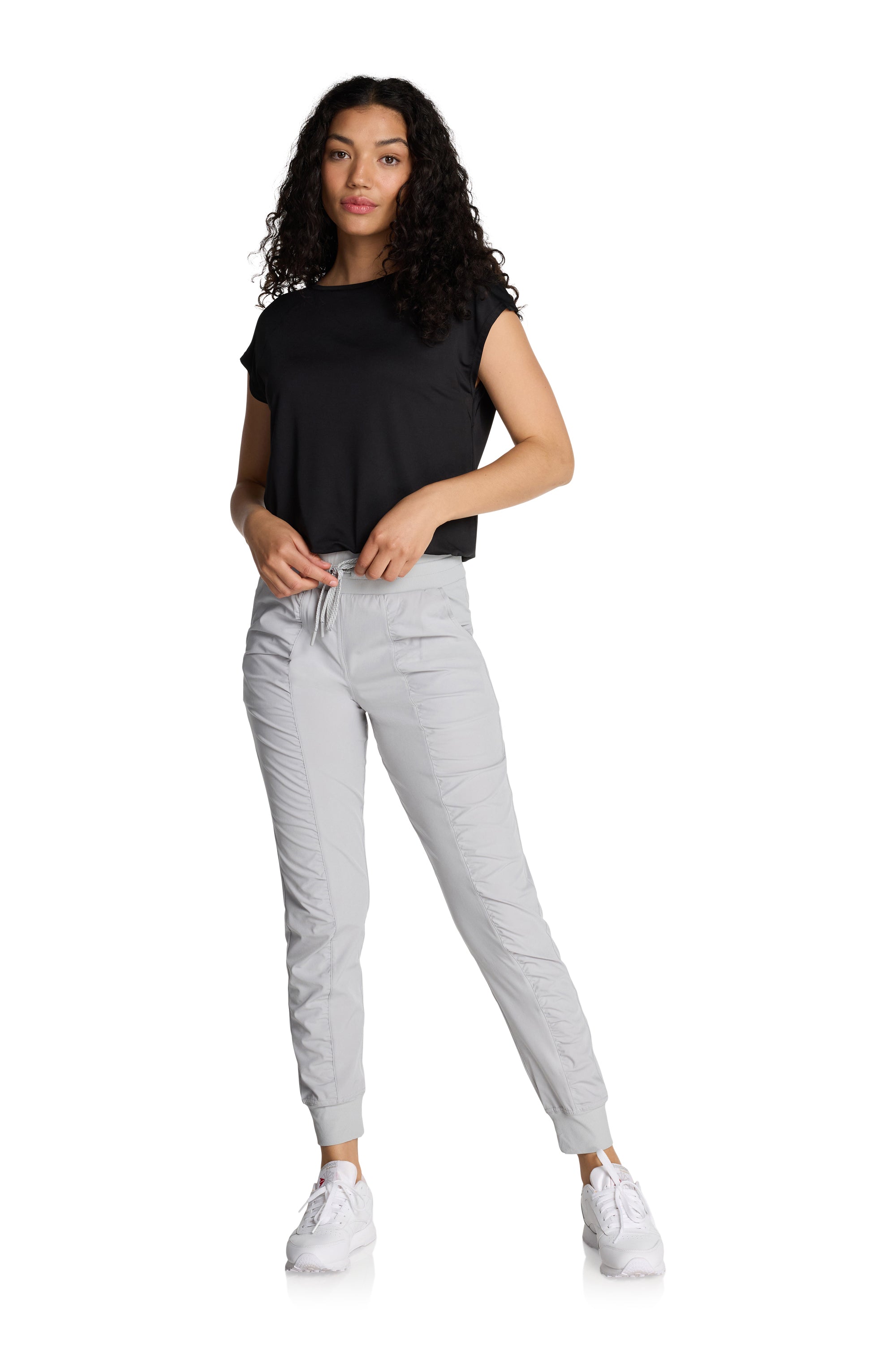ComfortFlex Ribbed Hem Pants