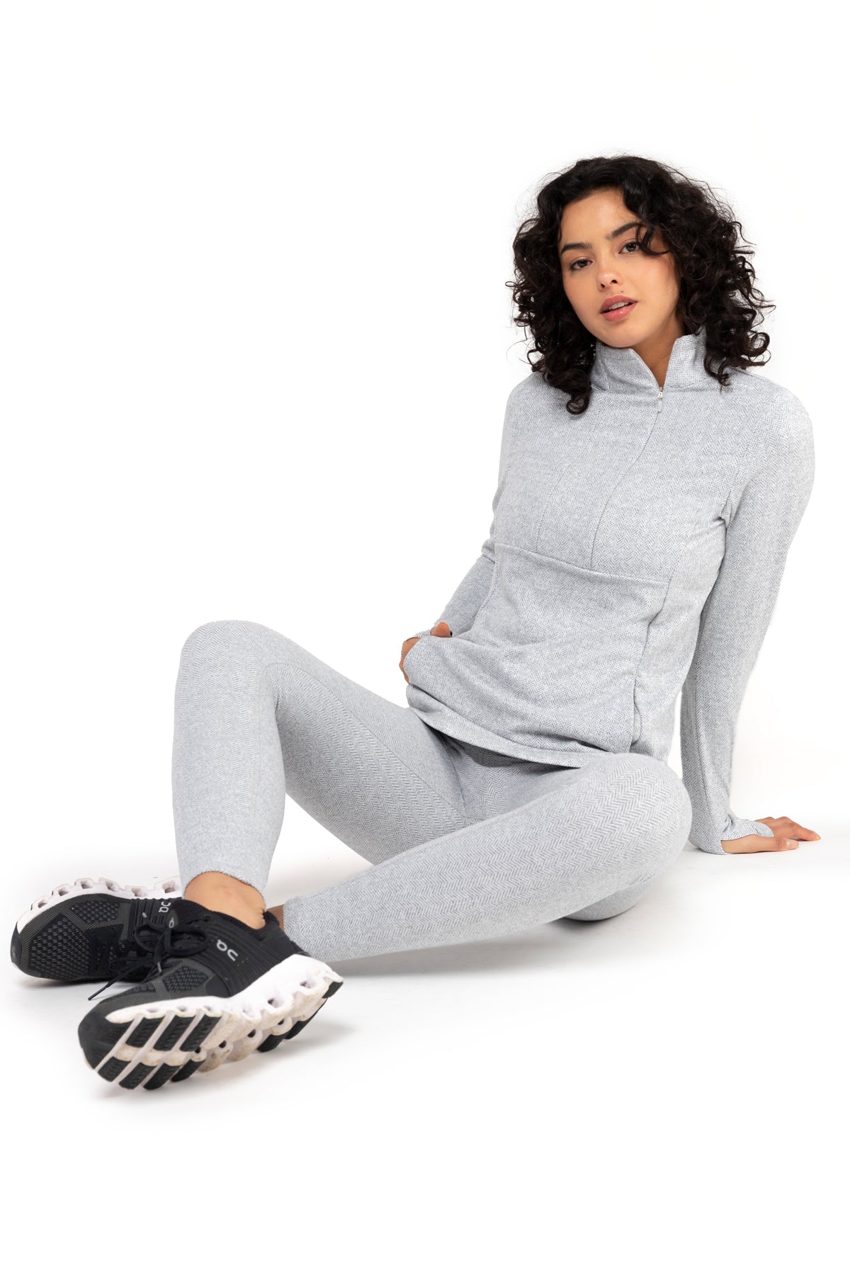 Meadow Zig-Zag Warm Leggings