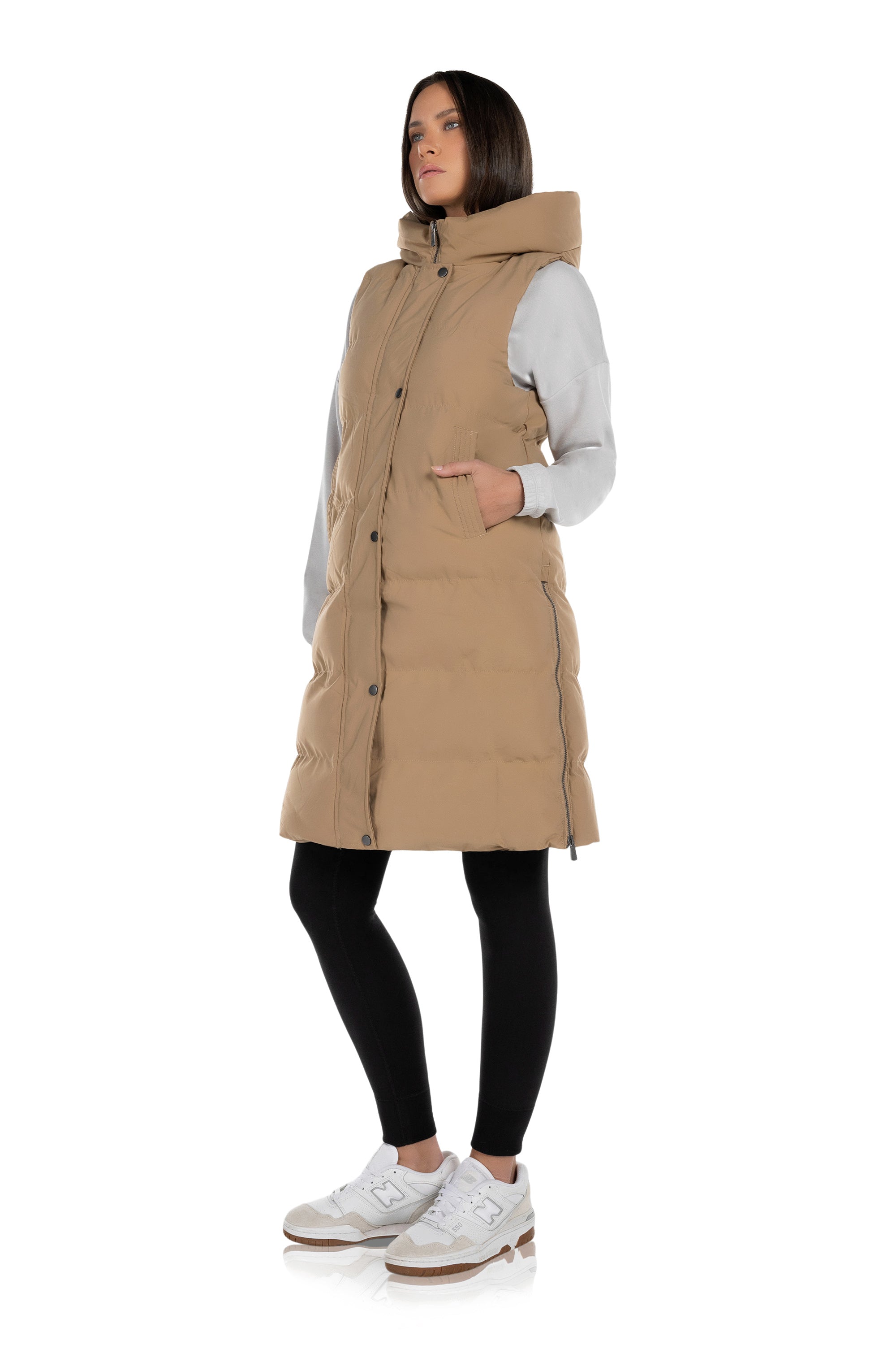 Explorer Long Puffer Vest