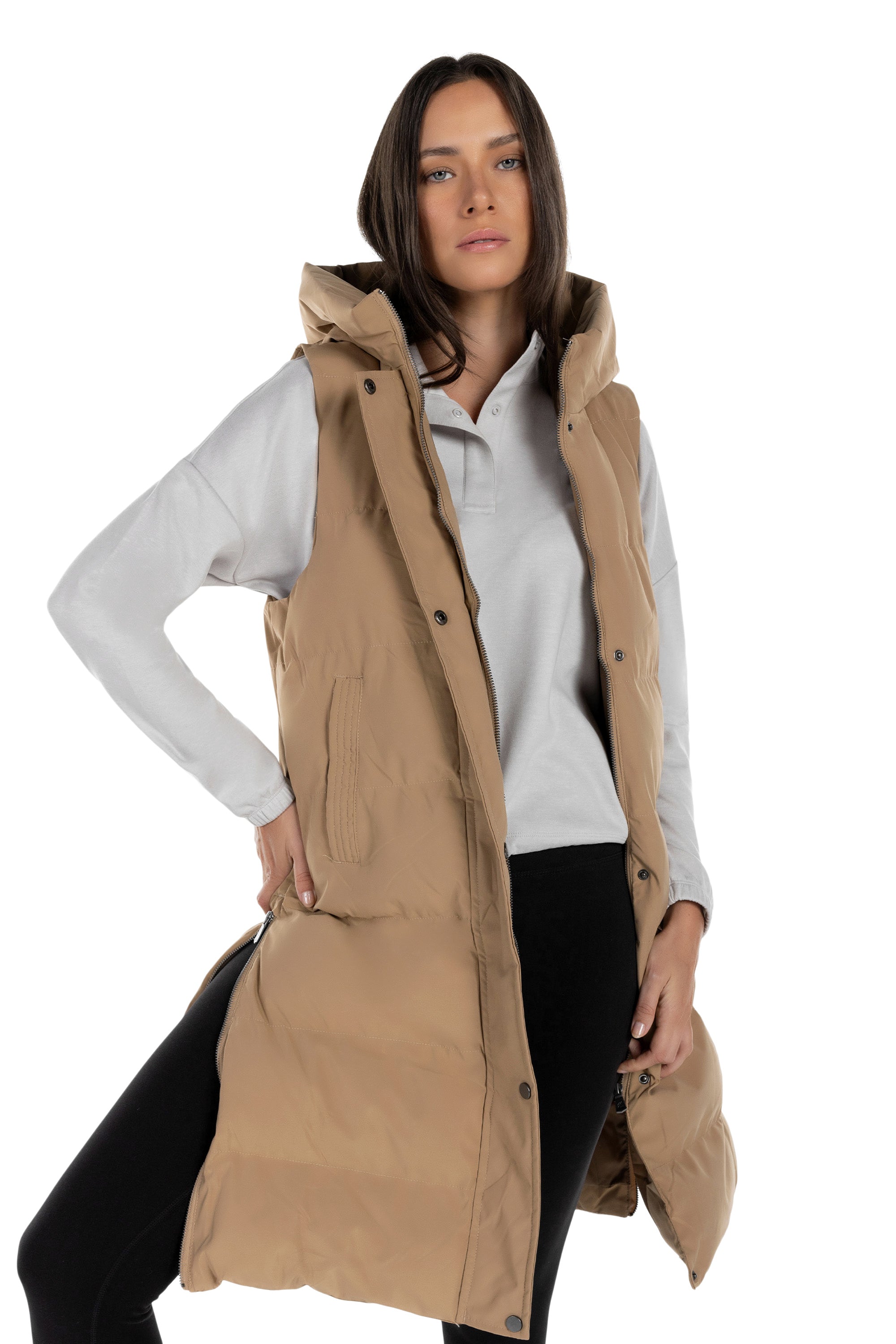 Explorer Long Puffer Vest